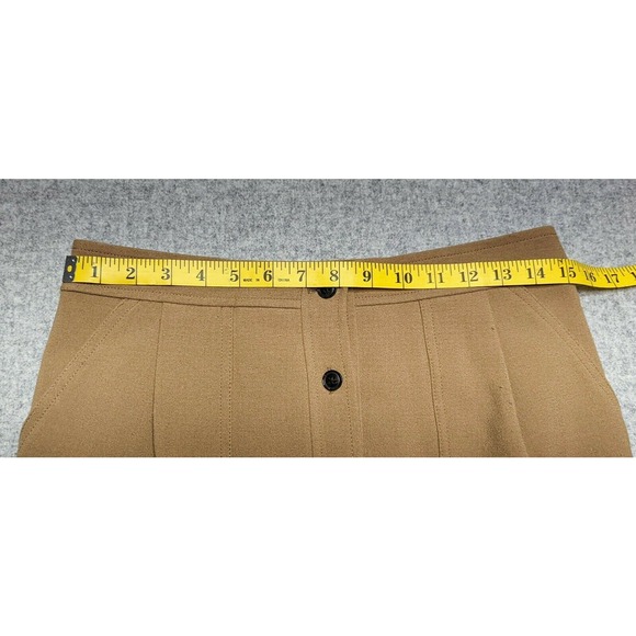 Banana Republic Button Front Skirt Size 2 Heritage Collection Pockets - Picture 4 of 8